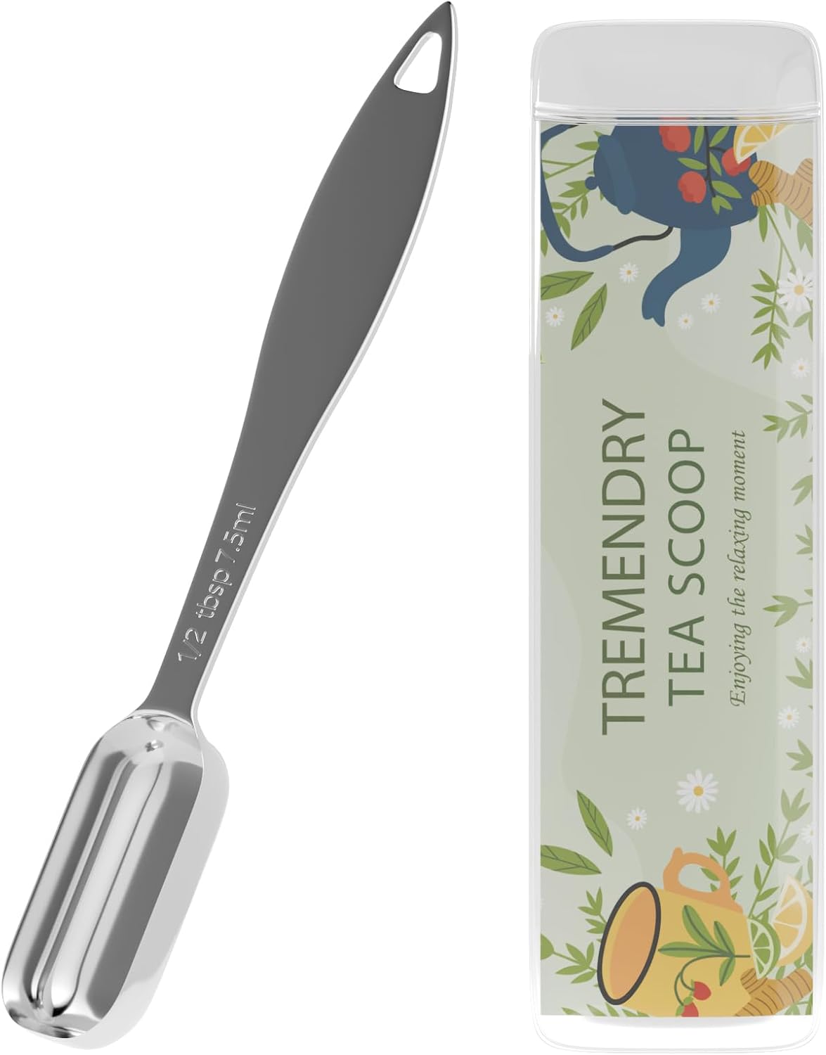 Cuchara té acero inox 1.5 cucharaditas para entusiastas