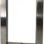 Manija puerta ducha níquel acero inox 6pulg kit instalación