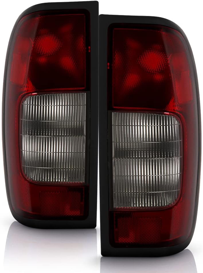Luces traseras Nissan Frontier 98-04 negras izq/der