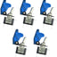Interruptor oscilante unipolar 12V 20A con led azul para auto