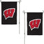 Bandera jardín UW Badgers 19x12pulg exterior