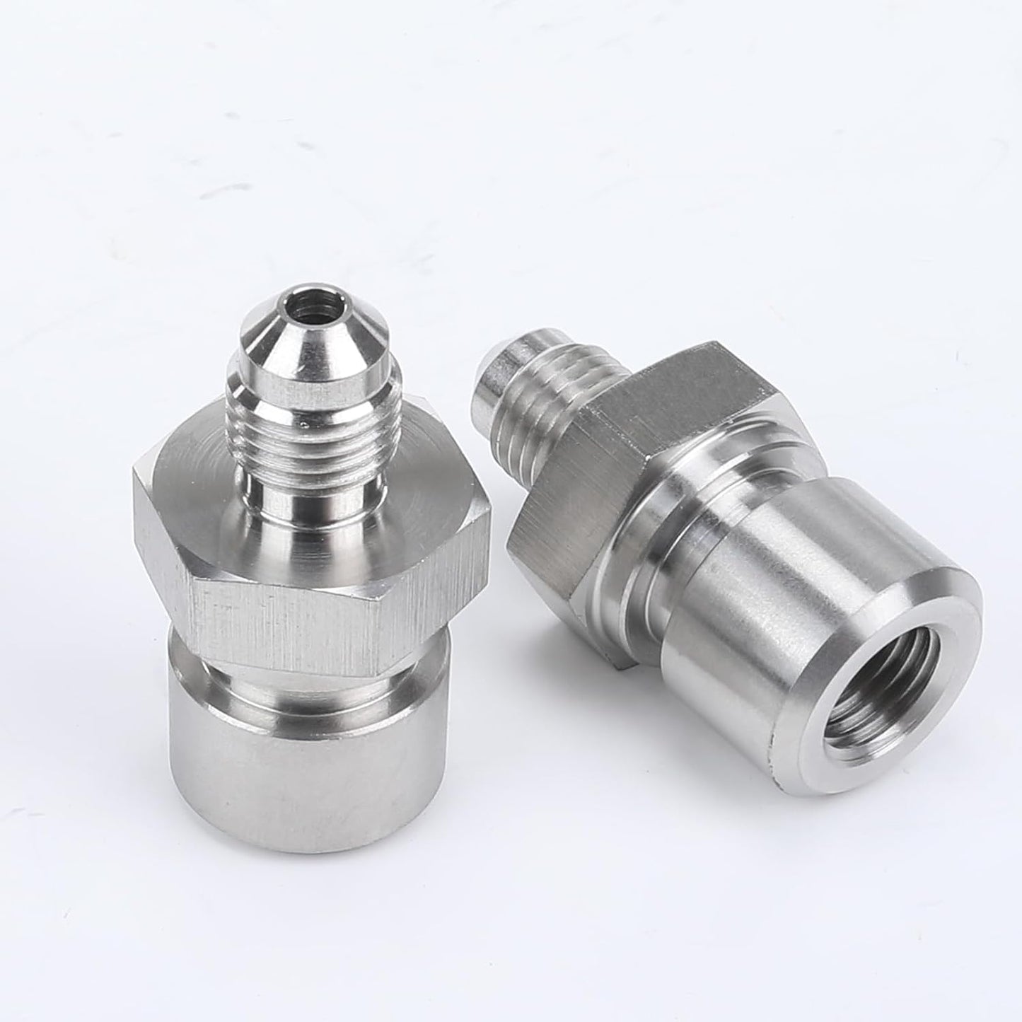 Adaptador freno 3/16" acero inox set 2