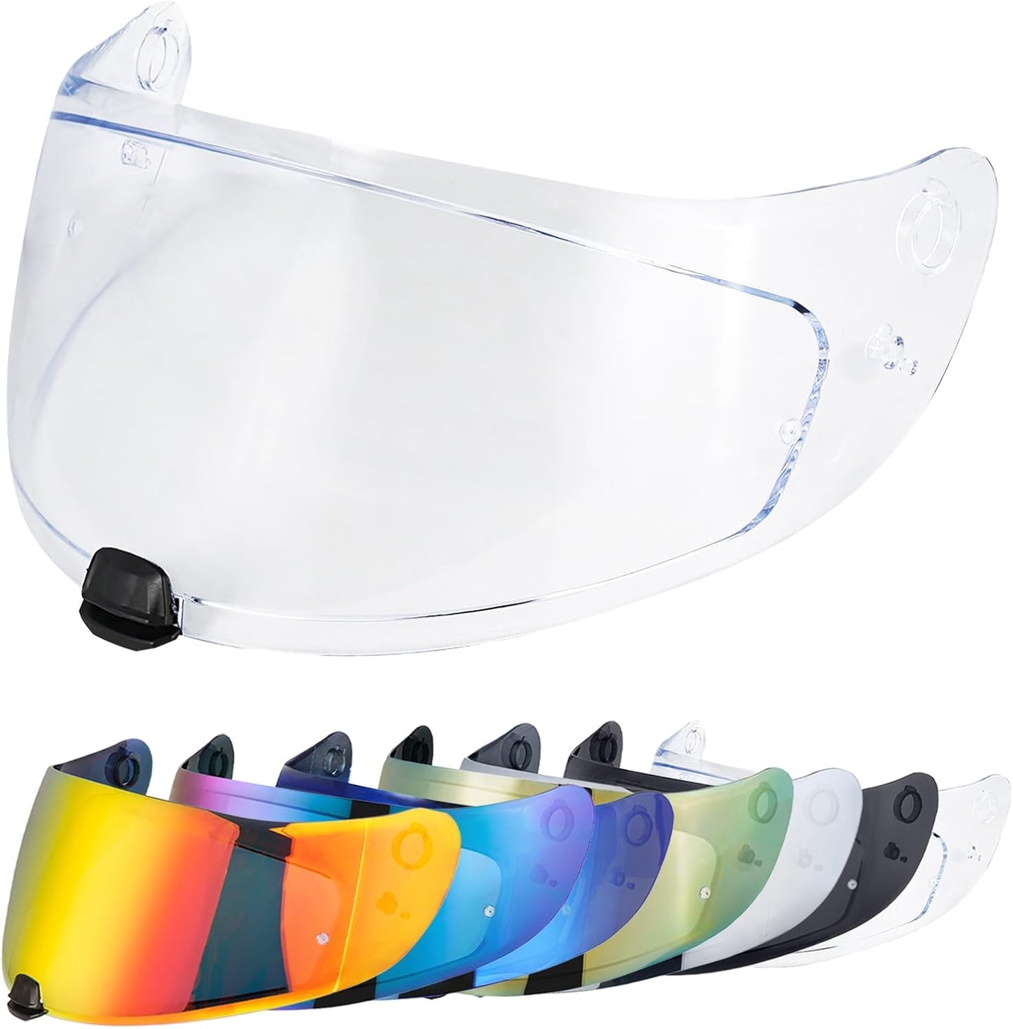 Escudo casco motocicleta FG-17 IS-17 visera transparente
