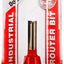 Broca recta doble acanaladura 15/64x3/4pulg vástago 1/2pulg