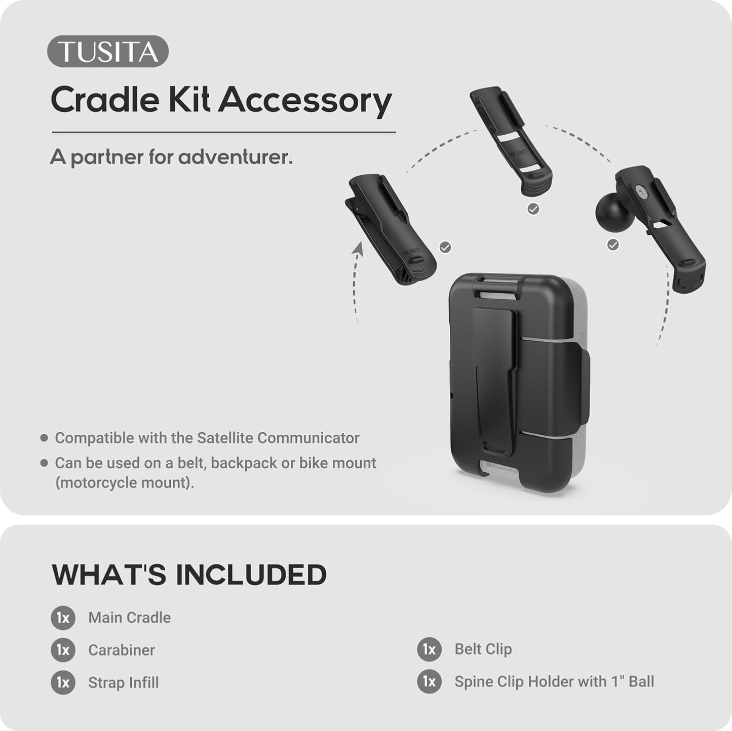 Kit cuna comp ZOLEO Satellite GPS