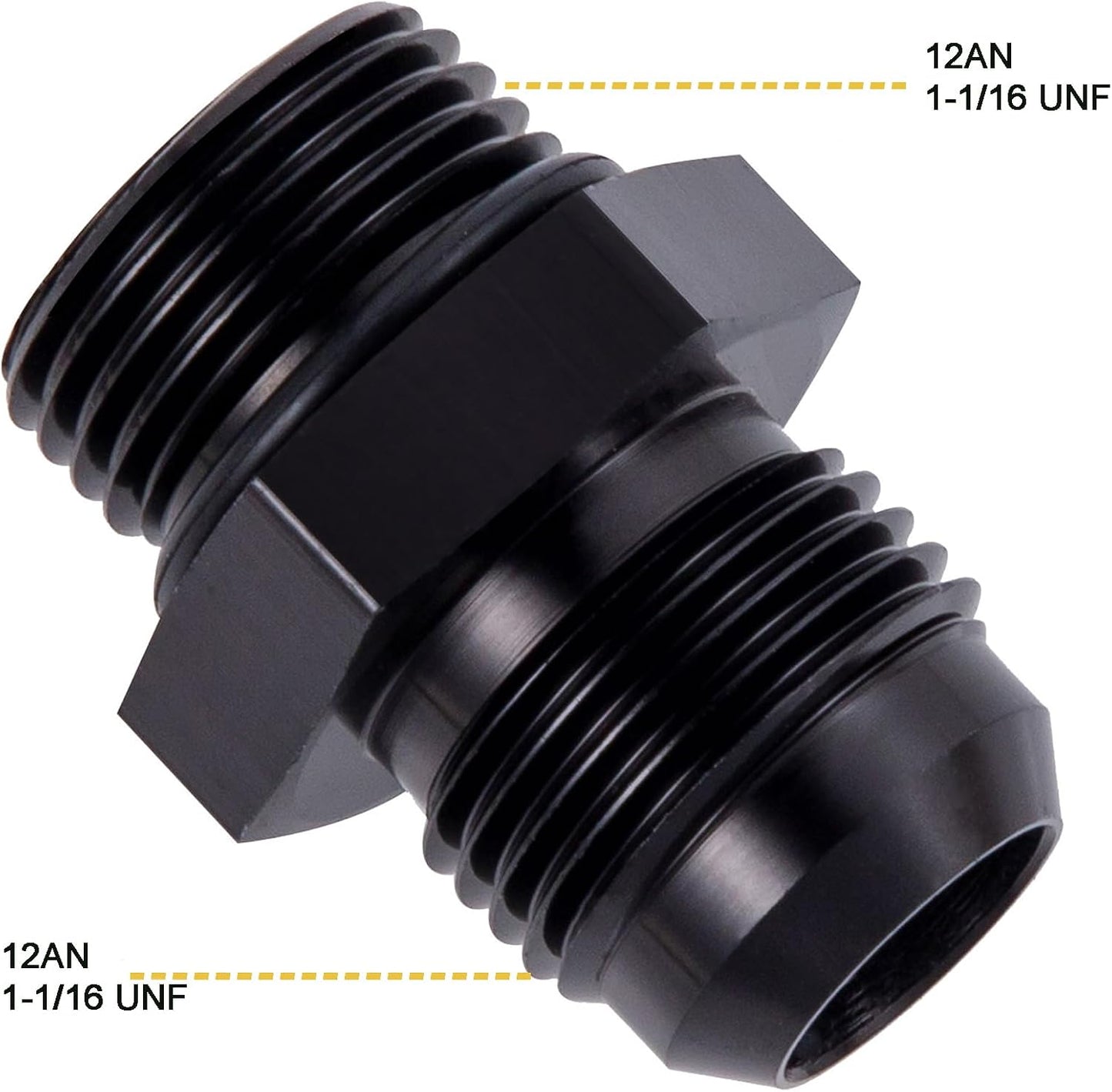Adaptador junta tórica 12AN a AN12 ORB 2 Uds