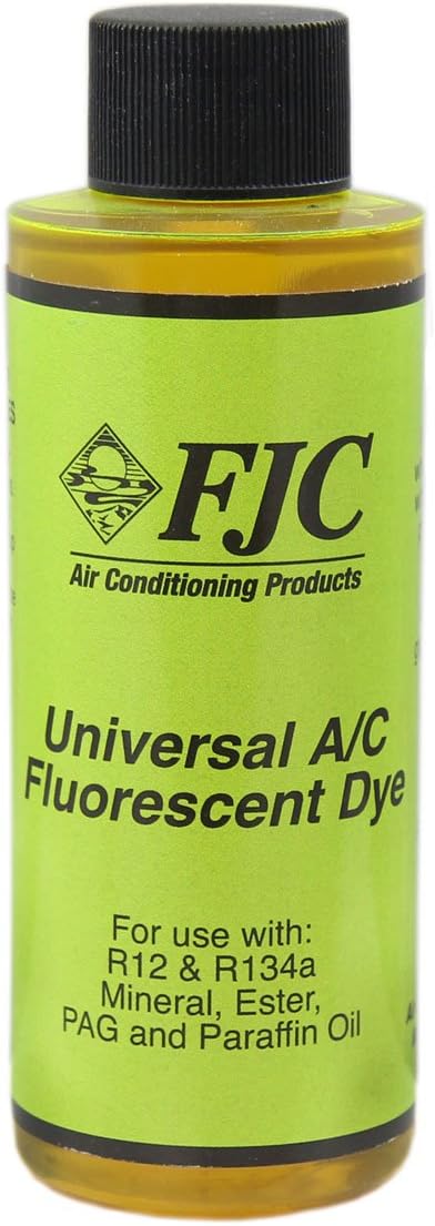 Tinte fluorescente universal para fugas a/c 4oz