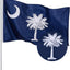 Bandera Carolina del Sur 3x5ft reforzada