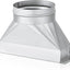 Kit ventilación microondas 3-1/4x10x5" 5" redondo HVAC