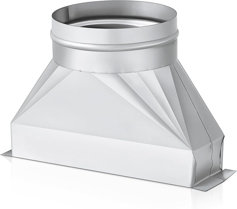 Kit ventilación microondas 3-1/4x10x5" 5" redondo HVAC