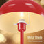 Lámpara pie moderna metal rojo 66pulg interruptor