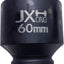 Socket impacto 3/4" 6 puntos acero Cr-V
