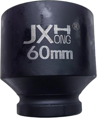 Socket impacto 3/4" 6 puntos acero Cr-V