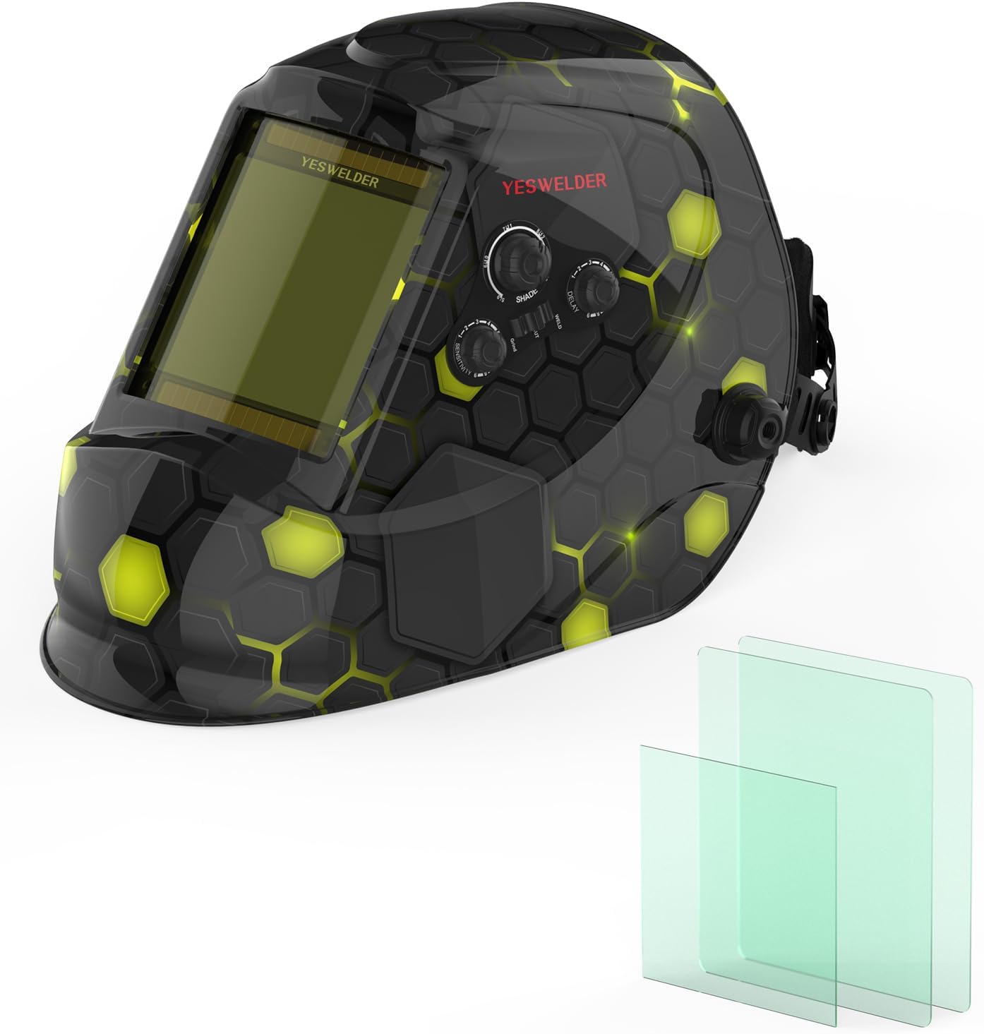 Pantalla visualización 3.93x3.66 color verdadero casco