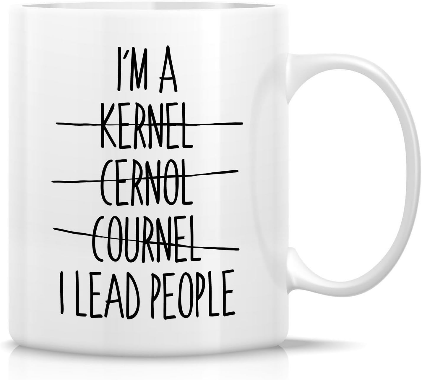 Taza cerámica humor militar oficial 11oz regalo para él