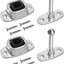 2 Soportes puerta caravana pestillo enchufe