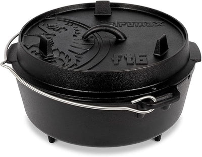Horno holandés hierro fundido para cocinar al aire libre
