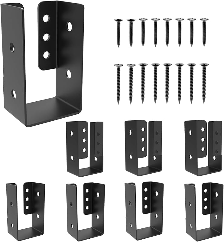8 Soportes Barandilla Cubierta Acero Inox 201 2x4