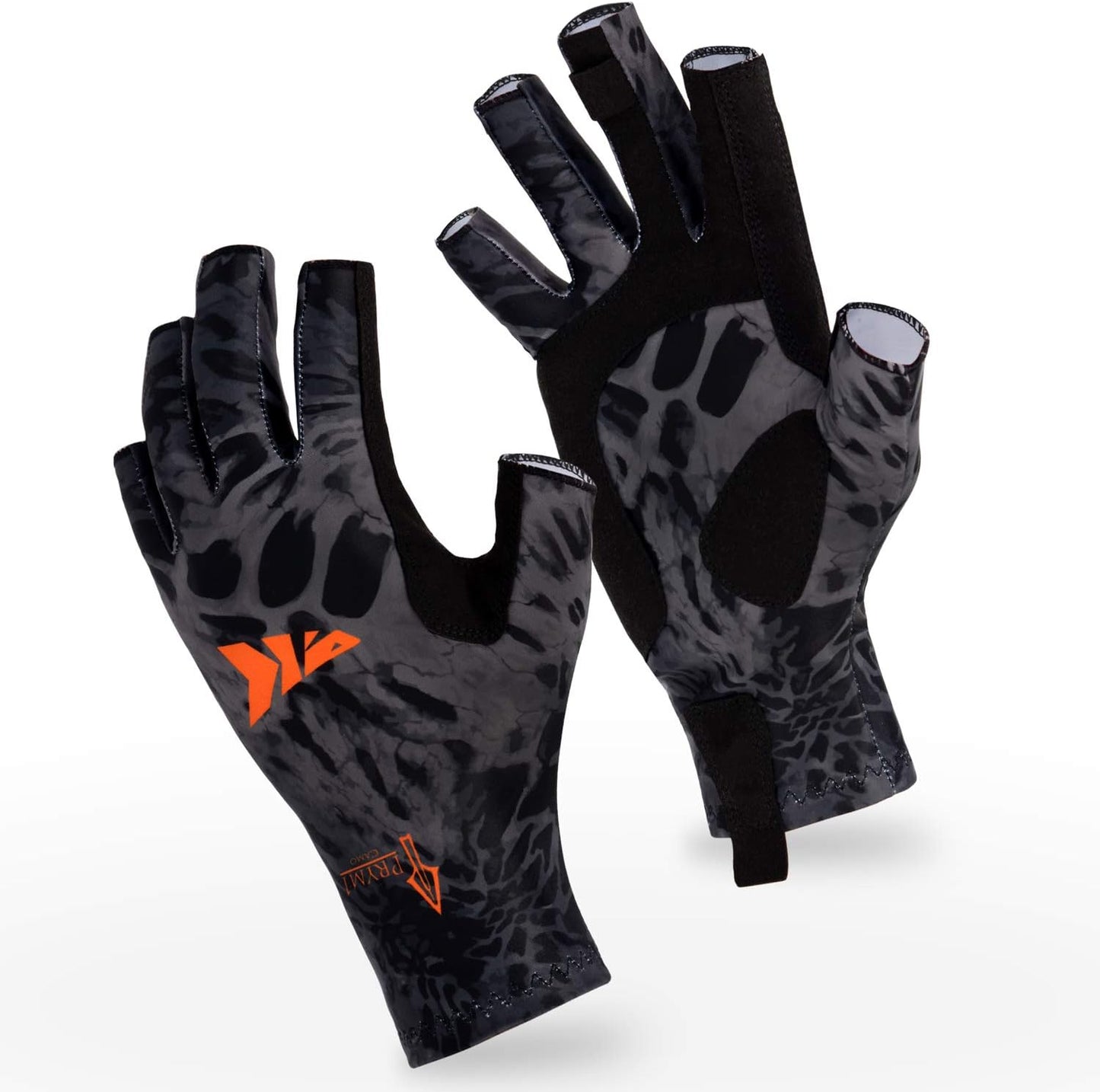 Guantes protección solar UPF50 para pesca kayak