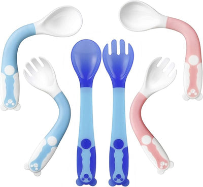 Cucharas flexibles para bebés sin BPA 3 Pzas