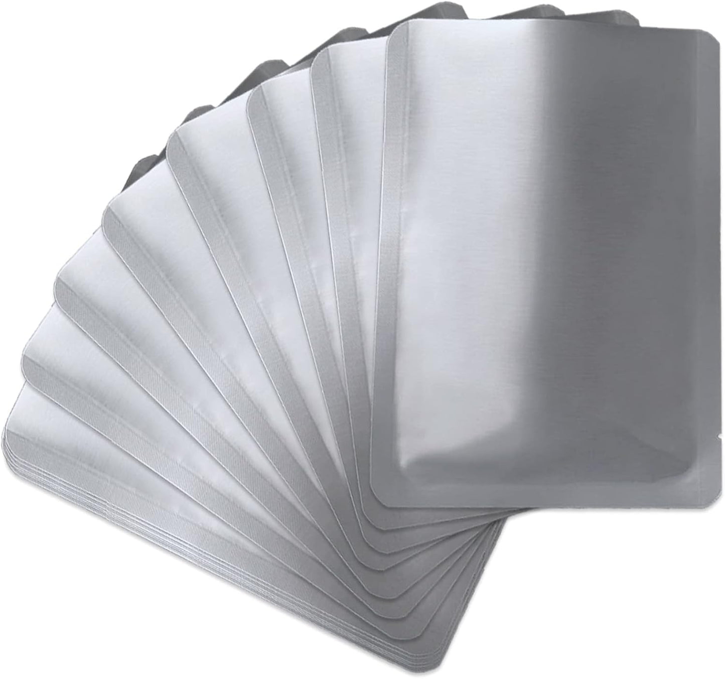 50 Bolsas Mylar 1qt para Almacenar Alimentos Café Té Granos