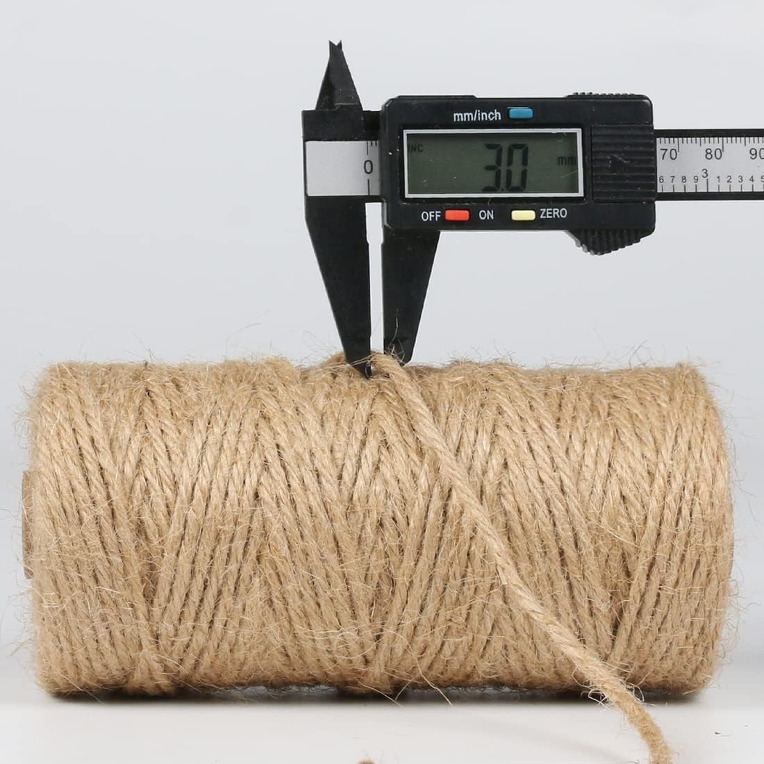 2 Rollos Cuerda Yute 3mm 200m para Manualidades y Decoración