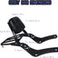 Soporte asiento trasero motocicleta Honda Rebel