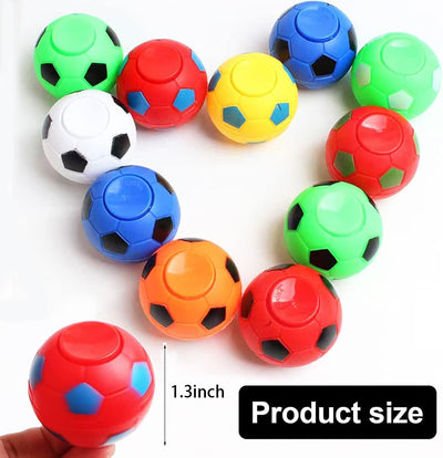 32 Pzas Mini Fidget Spinners Pelota Fútbol para Niños