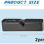 Cubierta protectora ABS coche 2019-23 negro 2 Pzas