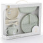 Pack destete silicona plato dividido vaso pajita babero