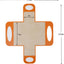 Forro silicona pan 4 asas 2 eslingas reutilizables 9x5pulg