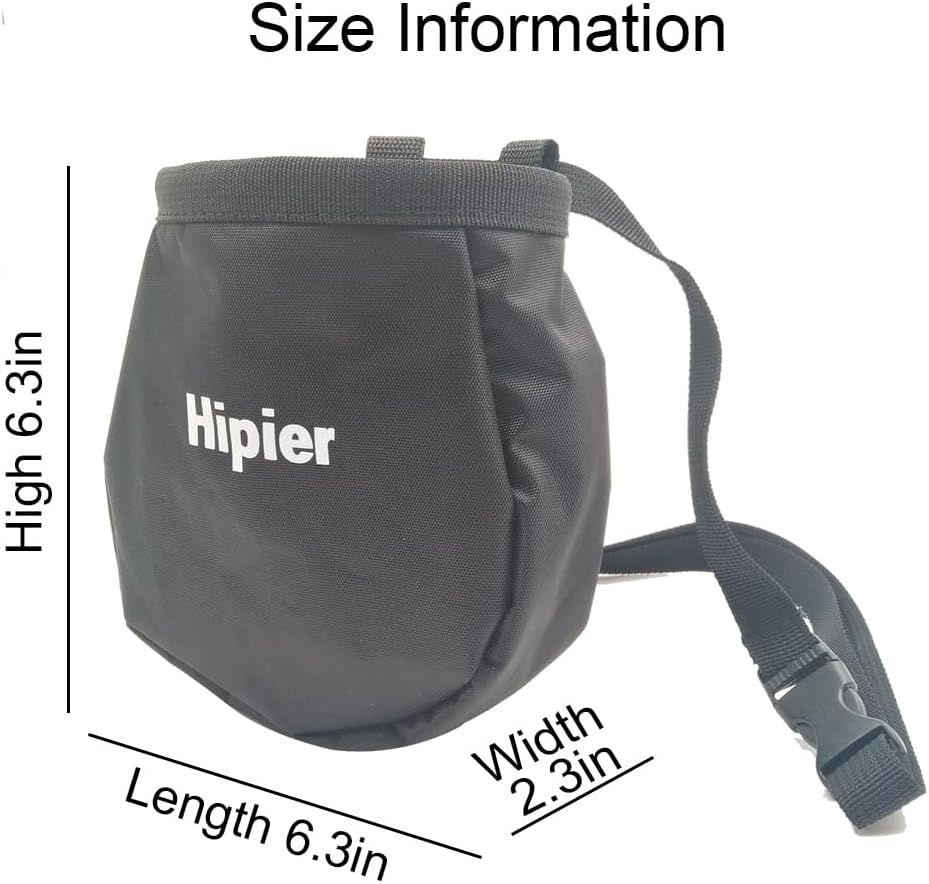 Bolsa de yeso con bolsillo ajustable para gimnasio y levantamiento