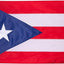 Bandera Puerto Rico 3x5pies nailon estrellas rayas