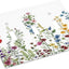 Placa interruptor 3 Gang flores silvestres coloridas