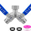 Divisor manguera acero inox 304 3/4pulg