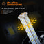 Luz emergencia intermitente 30 LED para techo autobús camión