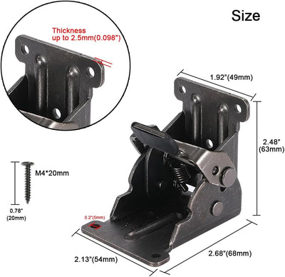 Set 8 Pzas Soporte Plegable para Patas Mesa Cama