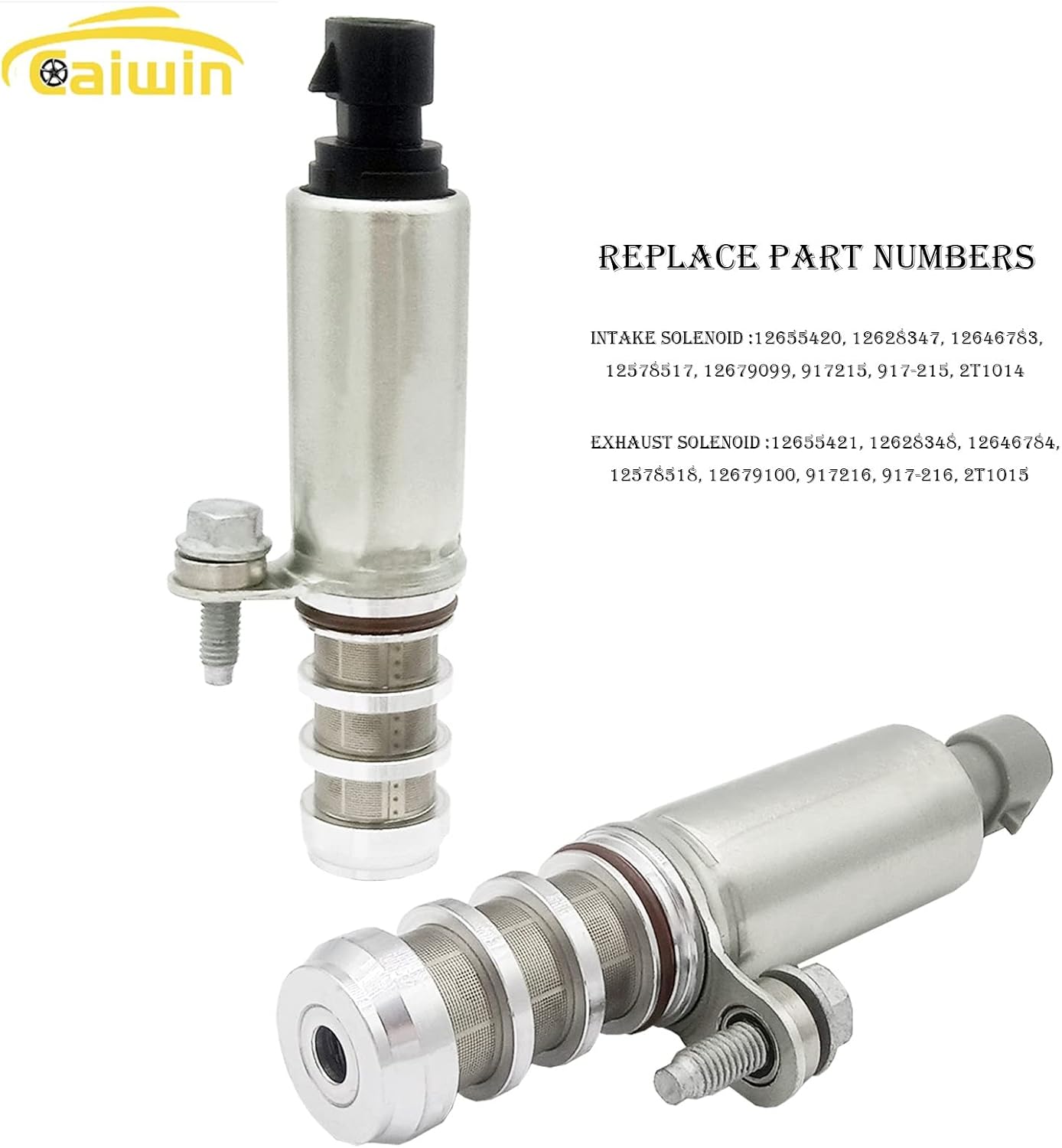 Kit válvula solenoide actuador árbol levas GM 2.0 2.2