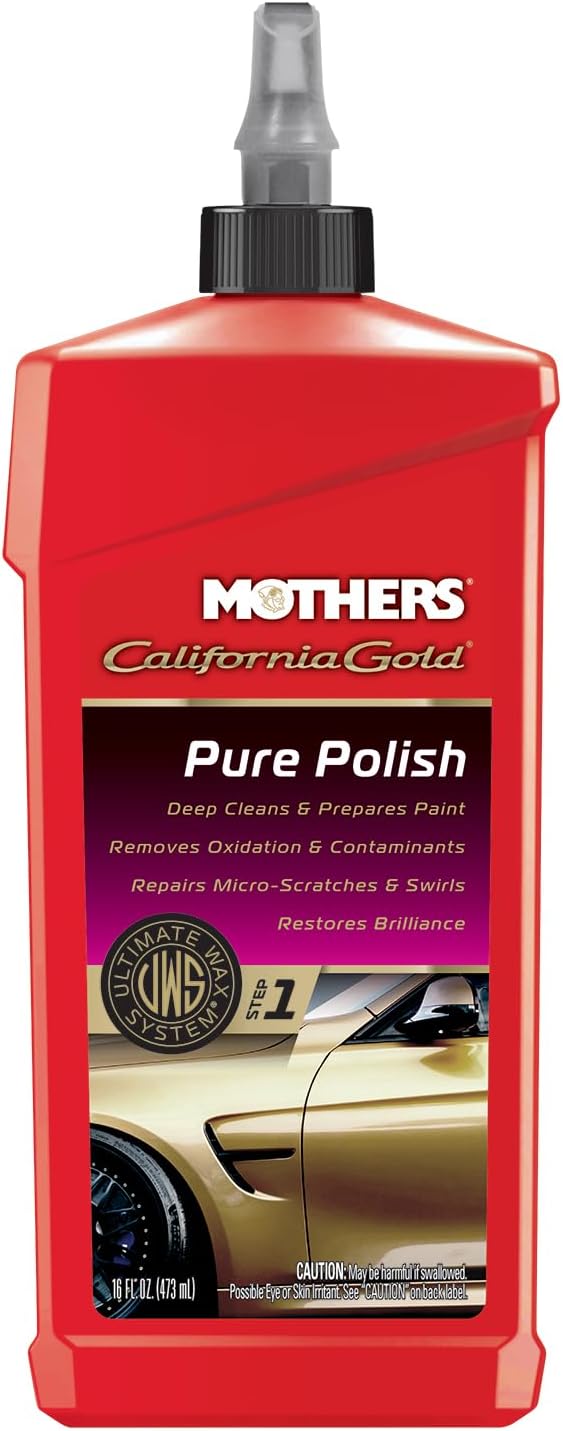 Abrillantador puro California Gold Paso 1 Rojo