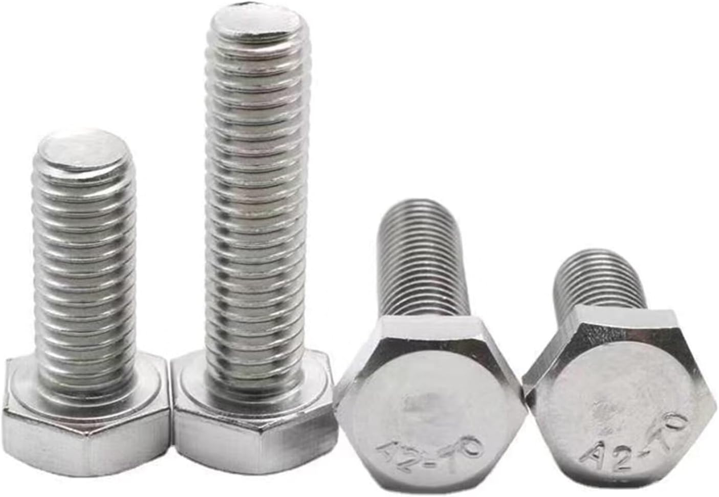 Perno hexagonal M8 A2-70 acero inox 15uds