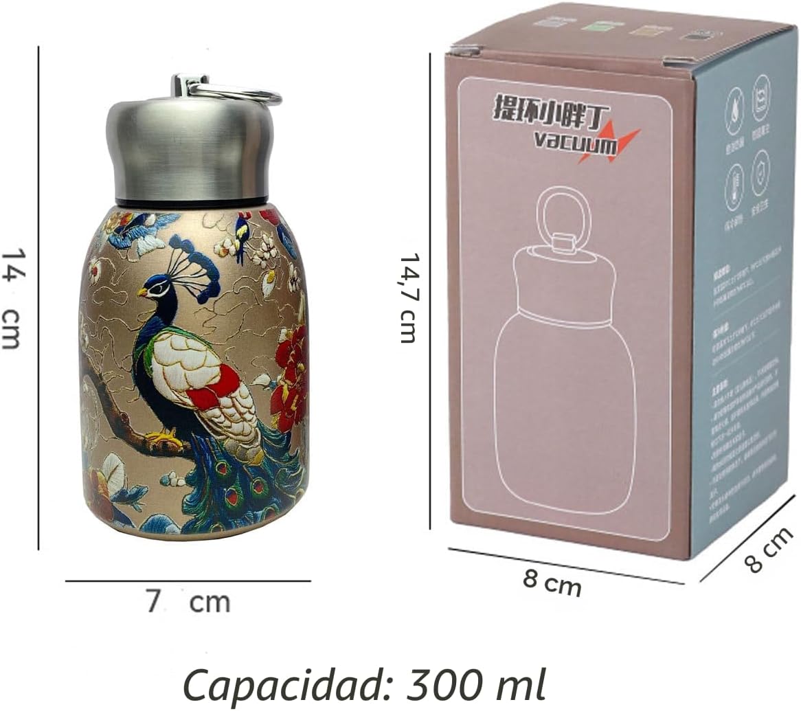Botella térmica acero inox 10oz a prueba de fugas