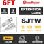 Cable extensión 12 AWG SJTW 6ft resistente