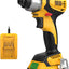 Kit destornillador inalámbrico 12V hex 1/4pulg 4 vel LED