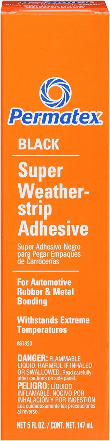 Adhesivo negro super para burletes 5oz