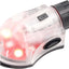 Luz táctica para casco con luz led y estroboscópica negro rojo