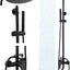 Set ducha exterior 3 funciones termómetro válvula latón 10"