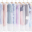 12 Bolsas Translúcidas para Colgar Ropa 24x49pulg