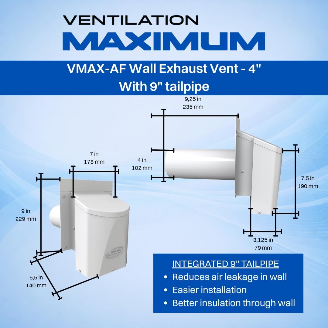 Cubierta ventilación 4pulg acero galvanizado secadora baño