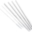 Pajitas acero inox 18/8 12pulg juego 4 con cepillos