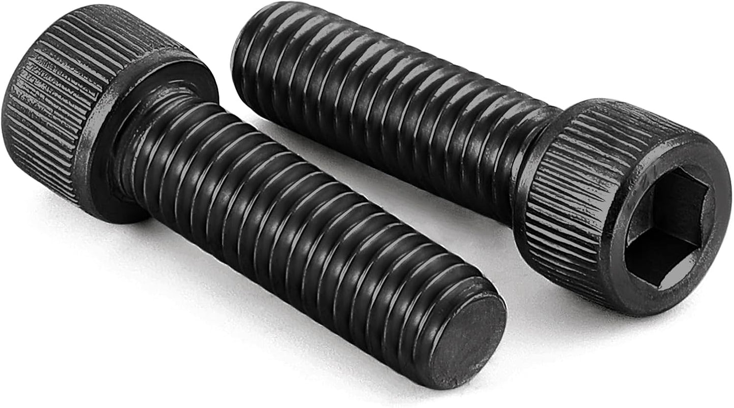 Tornillos M5 x 0.787pulg aleación 12.9 óxido negro 50uds